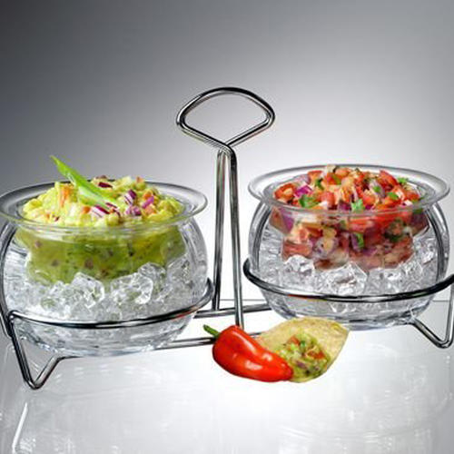 Double Dips on ice Serving Bowls
