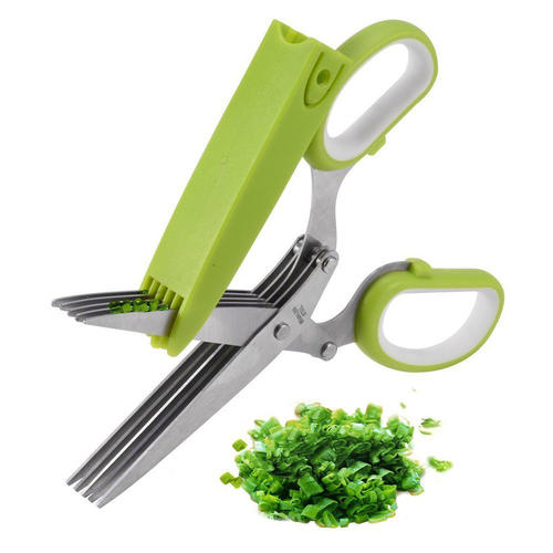 Herb scissors-5 blade shredder cutting vegetables scissors 