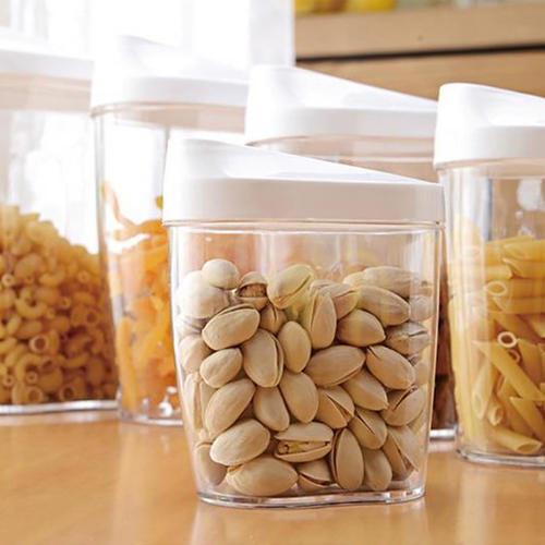 Plastic Food Storage Jars Canister Set Storage Container