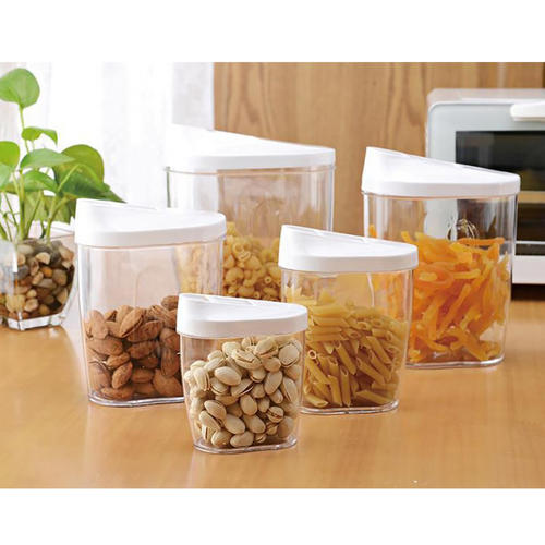 Plastic Food Storage Jars Canister Set Storage Container