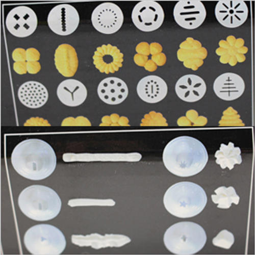 Cake Dessert Decorator Cookie press with 6pcs nozzles and 13pcs mould 