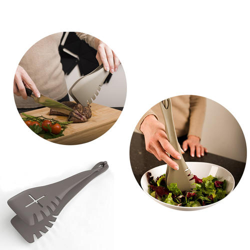 2 in 1 Food Tongs and Spatula Set