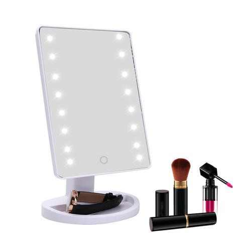 Smart touch LED Makeup Mirror-16 LED Lighted Makeup Mirror Large led mirror