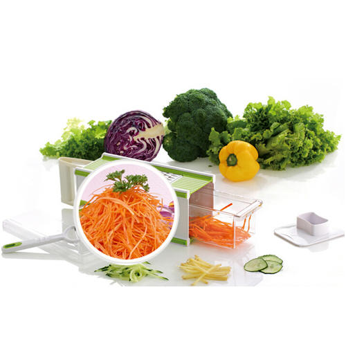 5 In 1 Vegetable Slicer, kitchen Veggies Grater with storage container