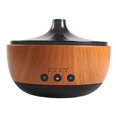 Bluetooth Wood Grain Aroma Essential Oil Diffuser Humidifier,Bluetooth Music Player