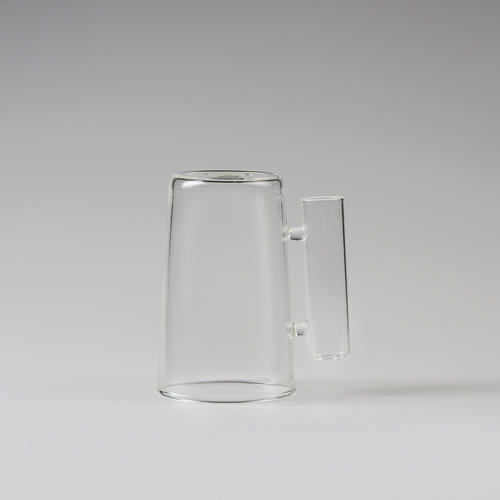 Glass Tea and Coffee Cup with a Handle,Glass Washing Cup, Tooth Cup