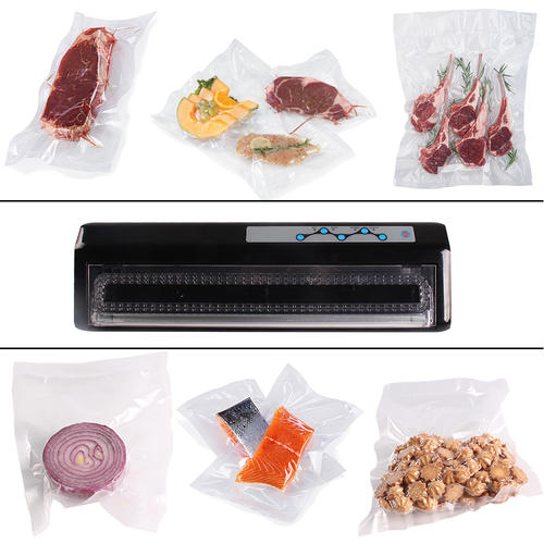 Vacuum Sealer,Vacuum Sealing System Machine,Food Saver Meat Vacuum Sealer with Sealing Bags