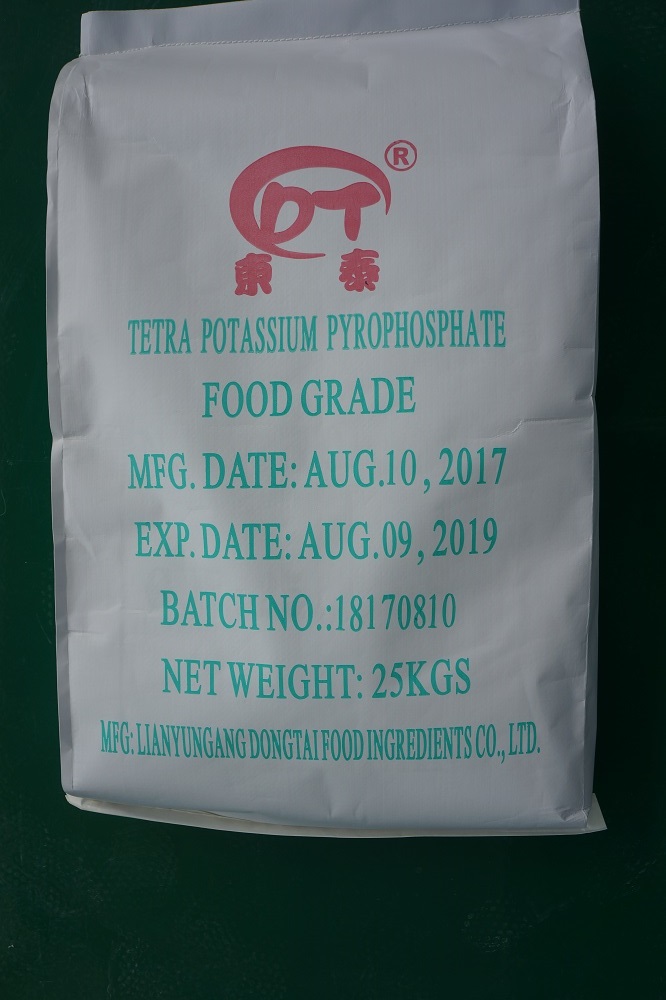 Pirofosfato de tetrapotássio de grau alimentício