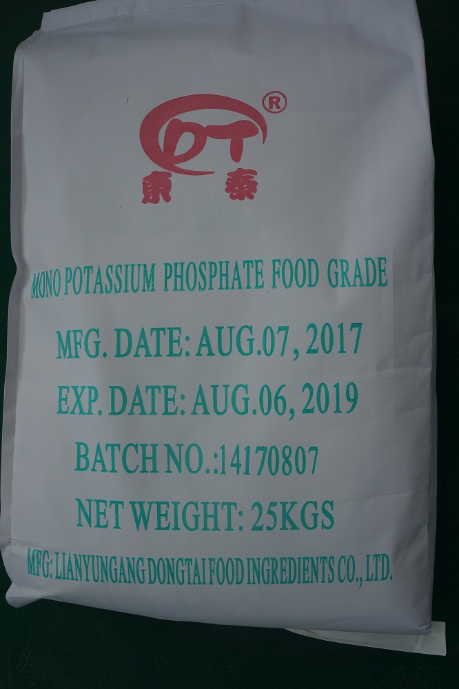 Phosphate monopotassique de catégorie comestible