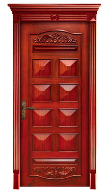 Сплошные двери патио-LD-020