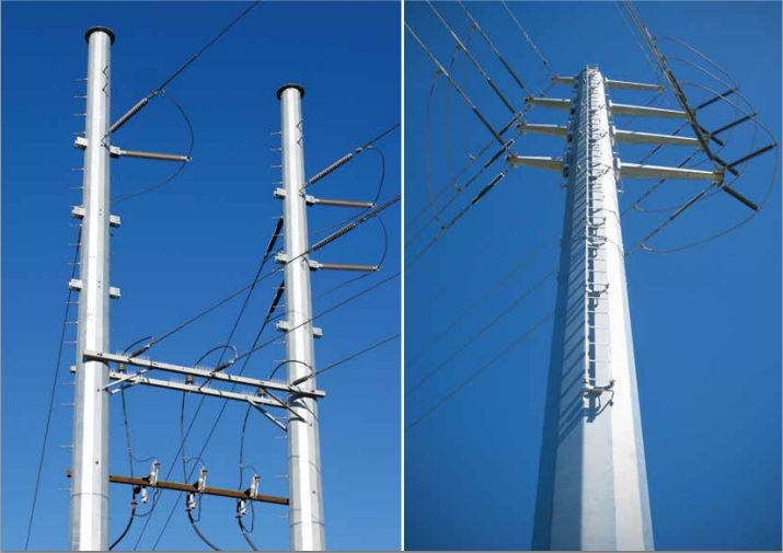 Преимущества и недостатки опоры и угловой башни в области электропередачи
