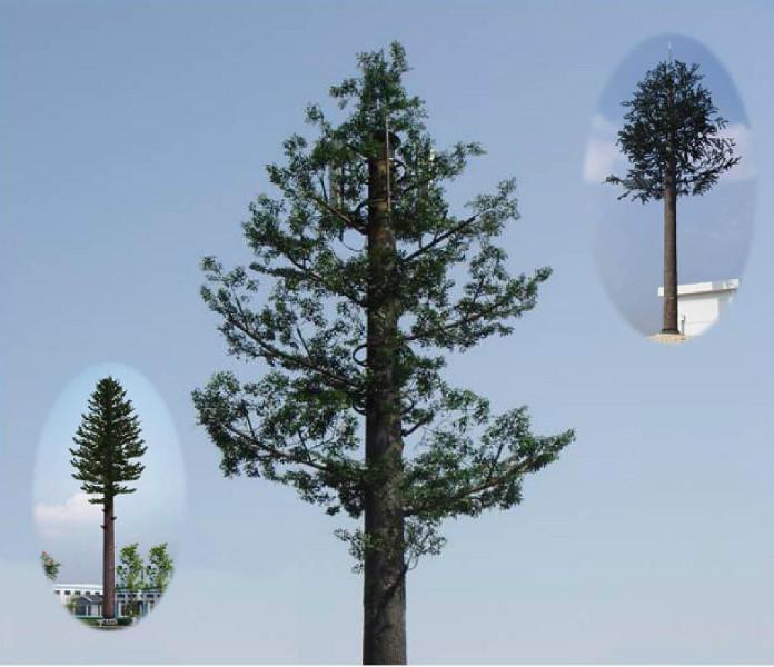 Camouflage Telecom Masten und Palm Tree Monopole Tower