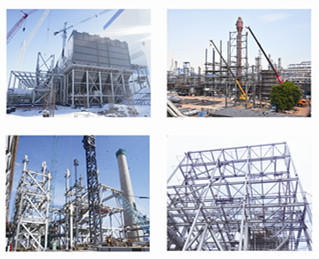 Acid Gas and Dust Removal System Steel Structure