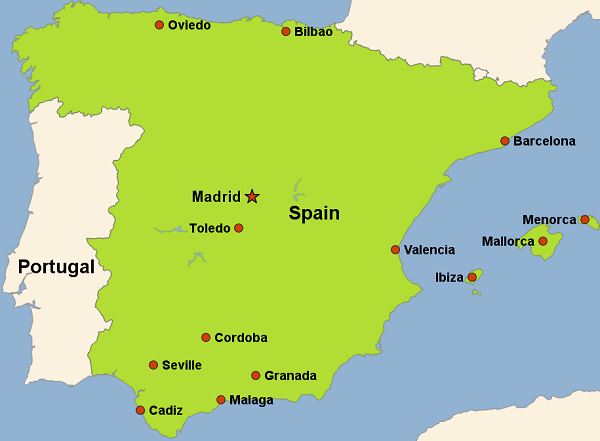 Freight forwarder, shipping from China to Spain