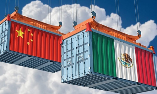 Freight forwarder shipping from China to Mexico door to door