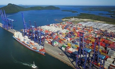 Container shipping from China to Paranagua, Brazil