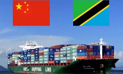 Freight forwarder shipping from China to Tanzania