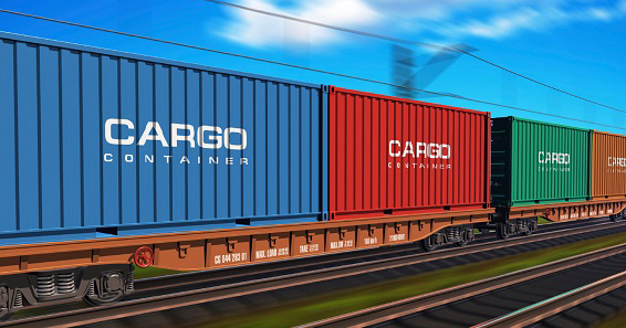 Rail freight, shipping from China to Russia by freight train