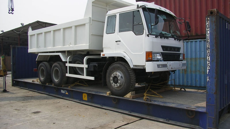 Truck & Bus shipping from Shanghai to Algiers, Algeria & Port Louis, Mauritius