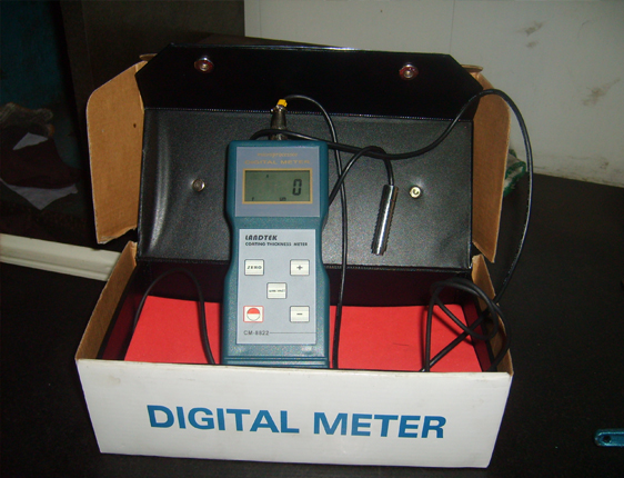 coalting thickness testing meter