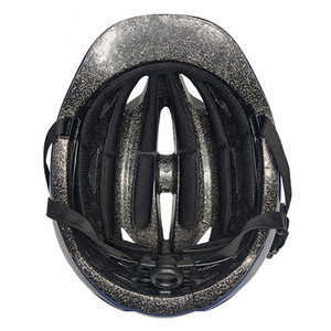 Inside the helmet