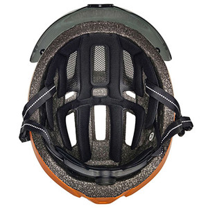 Inside the helmet