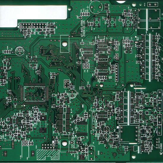 8L min-hole 0.25mm Carbon HASL PCB board