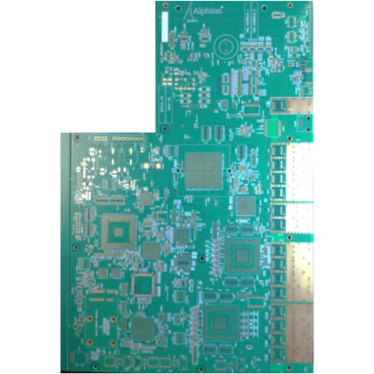 14L 1.6mm thickness min-hole 0.2mm green rogers immersion gold pcb board