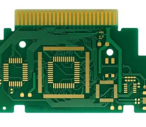 10L thickness 1.6mm gold thickness 40um gold-finger printde circuit board