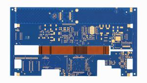 6L R-FPCB Thickness1.6mm Blue-immersion Gold 