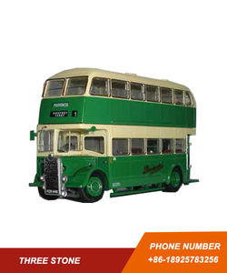 GL-07 diecast double decker bus models