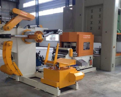 LNCF8 Series Steel Coil 3 In 1 Straightener Feeder And Uncoiler