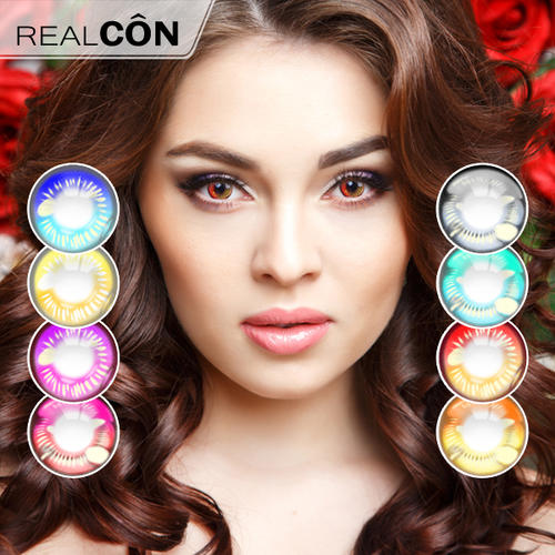 Realcon Cosmetic Color Coscon Wholesale Crazy Contact Lens Supplier