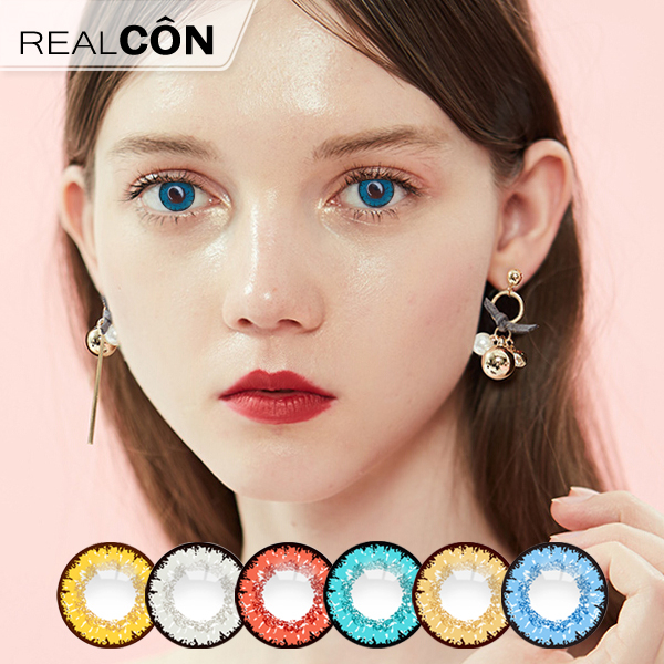 Realcon Fashion Eye Contacts Sparkle Contact Lens Exporter