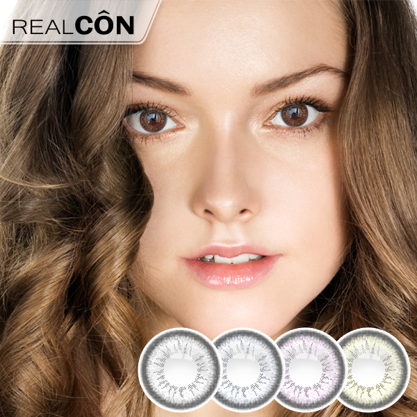 Realcon Fancy Eyes Contact Lens Shining Pearl Stars Lens Factory