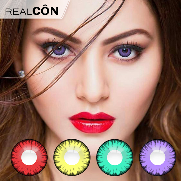 Realcon Cosmetic Contact Lenses Wholesale Splendid Eyes Contact Lens Supplier