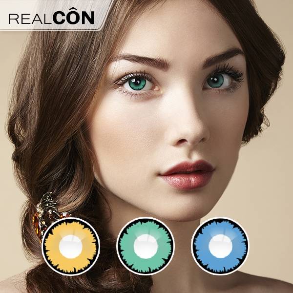 Realcon Wholesale Classical Dividing Ruler Contact Lens For Sales Factory