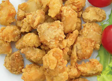Fried salty chicken