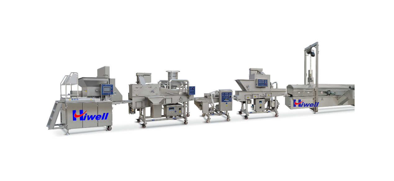 Hiwell's Chicken Nuggets Production Line Improve your Efficiency 