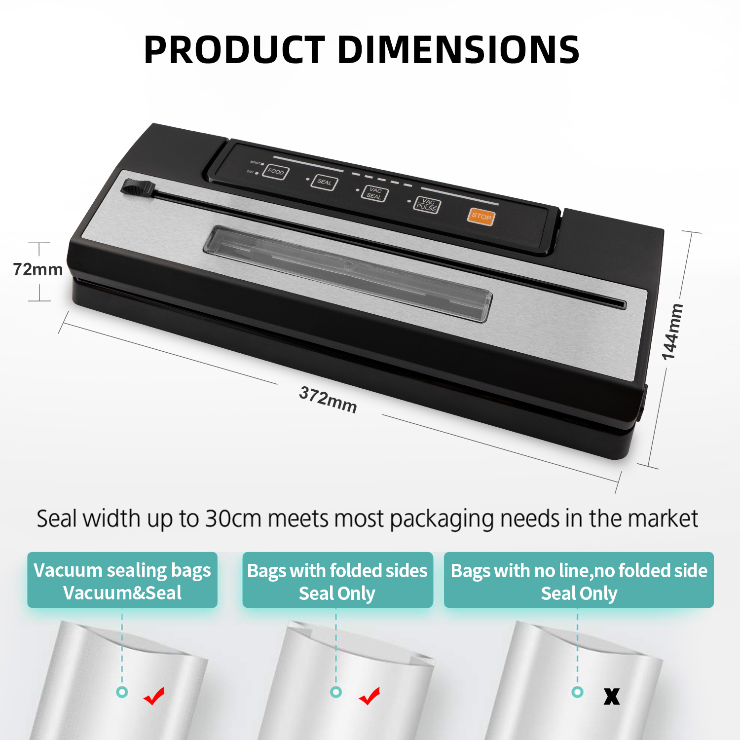 Home kitchen food vacuum sealer,VS2202