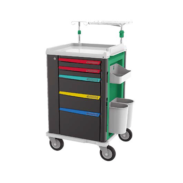 BPM-GET01 Luxurious ABS Emergency Medical Trolley