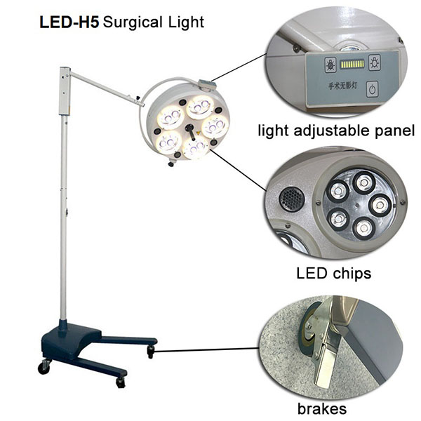 LED-H5(V) Surgical Light System