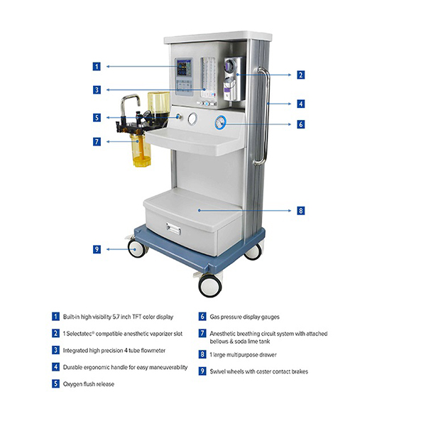 BPM-A107 Pediatric Ultrasound  Anesthesia Machine