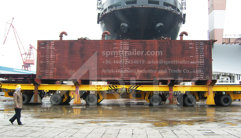 Shipyard-transporter-combination