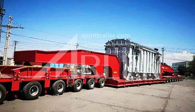 heavy equipment hauling trailers