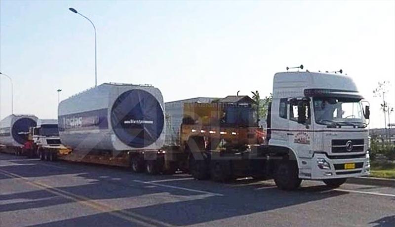 Windmill nacelle trailers