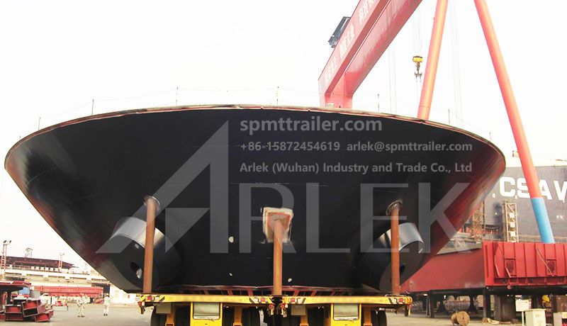 Shipyard transporter combination