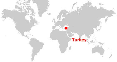 トルコの地図(1)