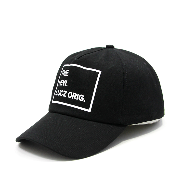 Custom Black Baseball Hats Cheap - 100 MOQ Customizable Logo | Chinese ...