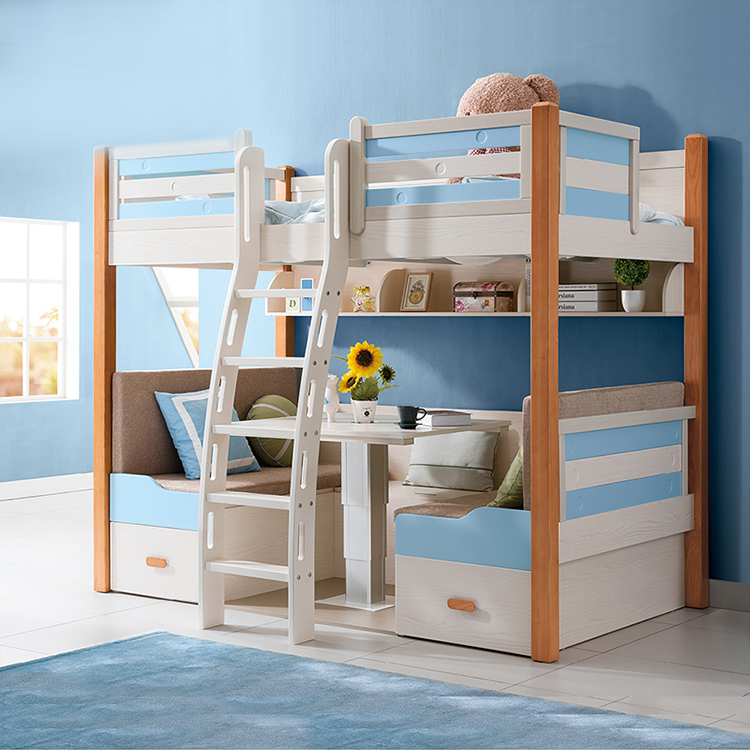 Custom Design Bed Room Furniture Kids Children Bedroom Bunk Bed